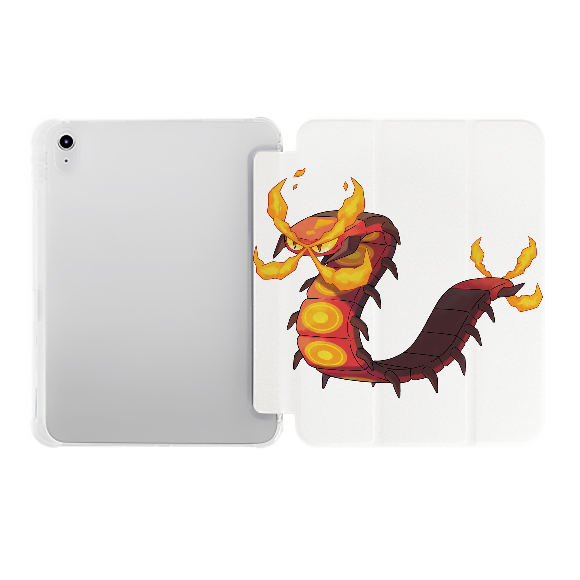 （画像用） ポケットモンスター Pokémon IPad ケース ペン収納付き 三つ折りスタンド PUレザー×シリコン 対応機種9.5/10.5/10.9インチ